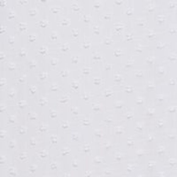 NWT CALVIN KLEIN Womens White Swiss Dots Closure Lined 3/4 Sleeve Shift Dress 2 - Picture 4 of 5